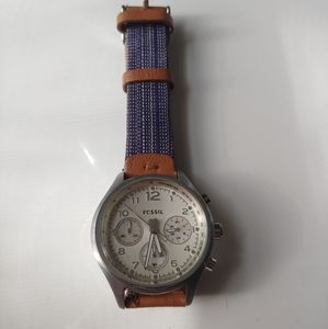 Fossil Women's Watch Leather Timepiece Style Cute